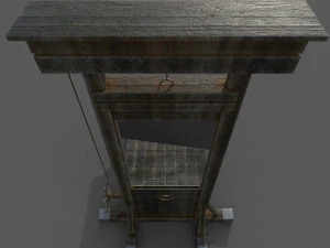 guillotine 3D Model
