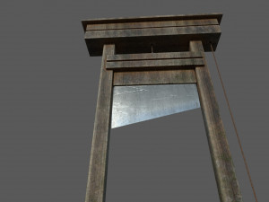 guillotine 3D-Modell