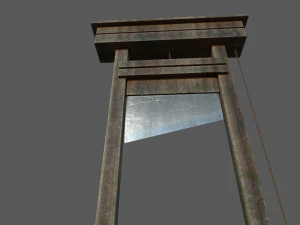 guillotine 3D Model