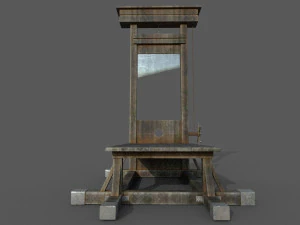guillotine 3D Model