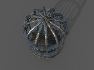 medieval cage 3D Модель
