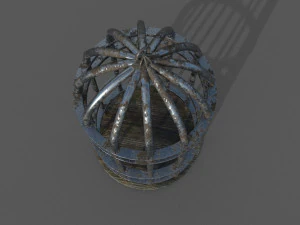 medieval cage 3D Model