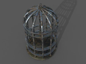 medieval cage 3D Model
