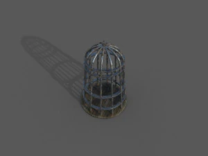 medieval cage 3D Model