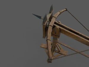 ballista low-poly 3D Model