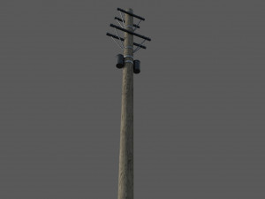 power pole 3D Model