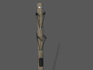 power pole 3D Model