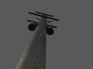 power pole 3D Model
