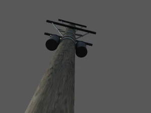 power pole 3D Model