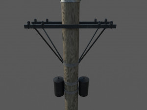 power pole 3D Model