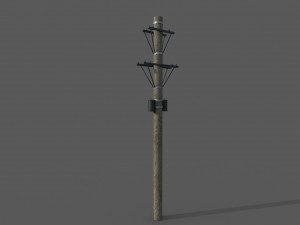 power pole 3D Model
