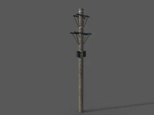 power pole 3D Model