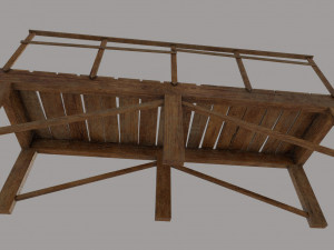 bridge low-poly 3D Модель