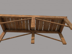 bridge low-poly Model 3D