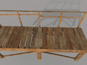 bridge low-poly 3D Model