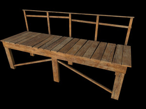 bridge low-poly Model 3D