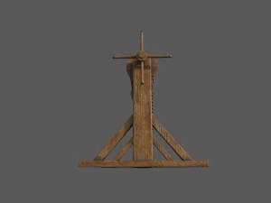 winch low-poly 3D Model