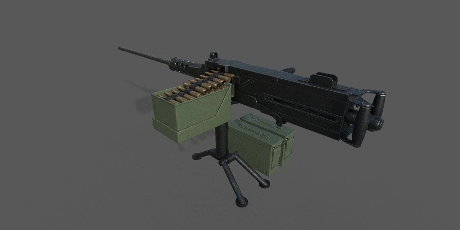 heavy machine 3D Model .c4d .max .obj .3ds .fbx .stl .blend 