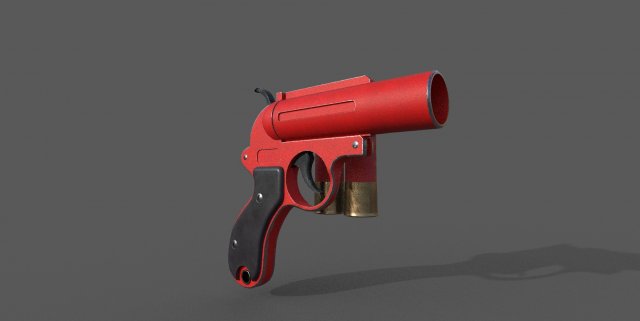 flare low-poly Modello 3D .c4d .max .obj .3ds .fbx .stl .blend 