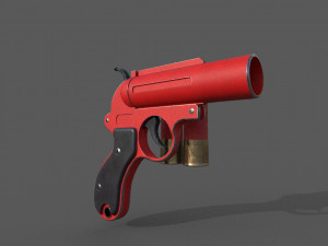 flare low-poly 3D Model