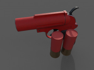 flare low-poly Modello 3D