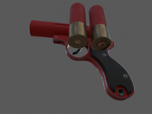 flare low-poly Modello 3D