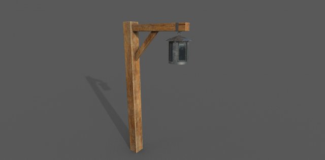 light post 3D 模型 .c4d .max .obj .3ds .fbx .stl .blend 