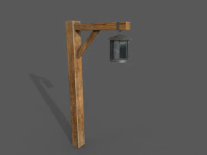 灯柱 3D 模型