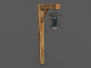 light post 3D 模型