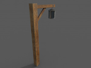 light post 3D 模型