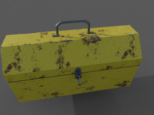 tool box low-poly 3D Model