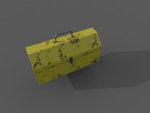 tool box low-poly 3D Model
