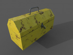 tool box low-poly 3D Model