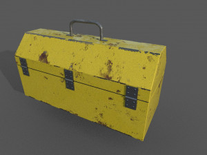 tool box low-poly 3D Model