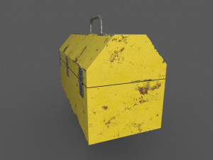 tool box low-poly 3D Model