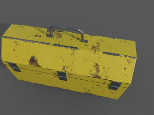 tool box low-poly 3D Model
