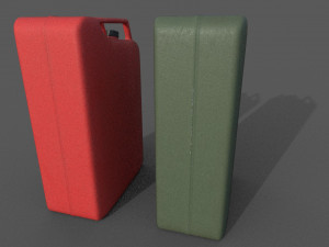 fuel canister low-poly 3D Model