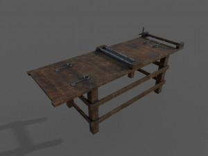 torture table 3D Model