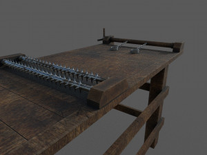 torture table 3D Model