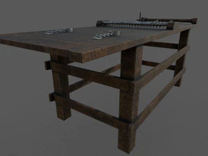 torture table 3D Model