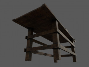 torture table 3D Model