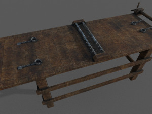 torture table 3D Model
