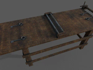 torture table 3D Model