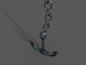 anchor low-poly 3D Model