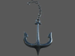 anchor low-poly 3D Model