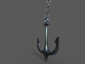 anchor low-poly 3D Model