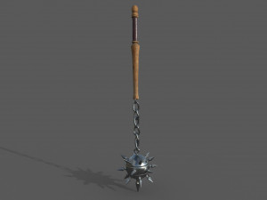 flail low-poly 3D Model