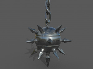 flail low-poly Model 3D