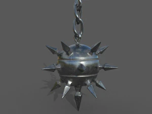 flail low-poly 3D Model