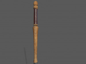 flail low-poly Model 3D